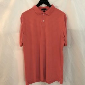 Peter Millar Crown Crafted Striped Polo Size L. Worn - like new.